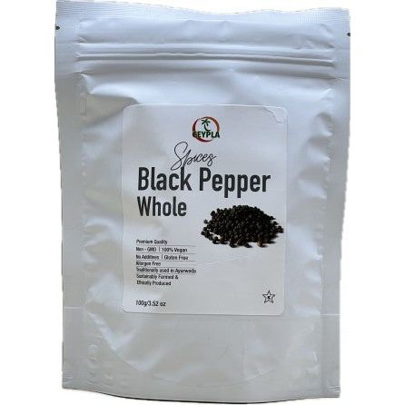 Black Pepper Whole 100g Premium Quality Ceypla