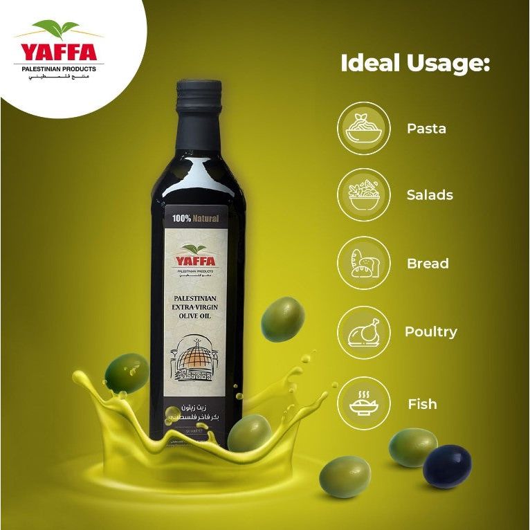 Extra Virgin Olive Oil 750ml Yaffa