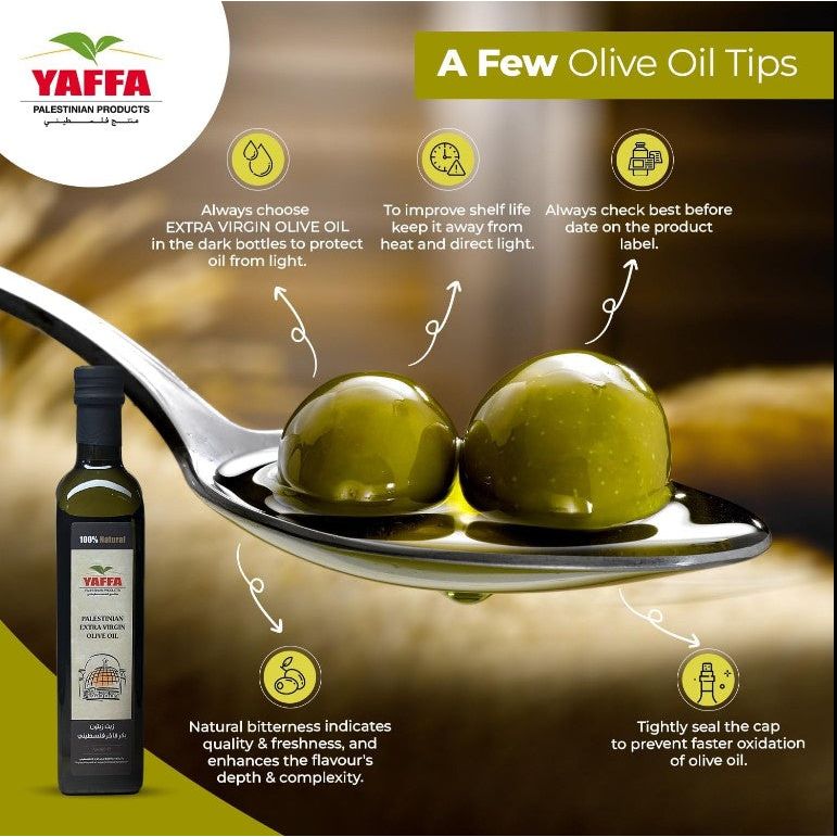 Extra Virgin Olive Oil 500ml Yaffa