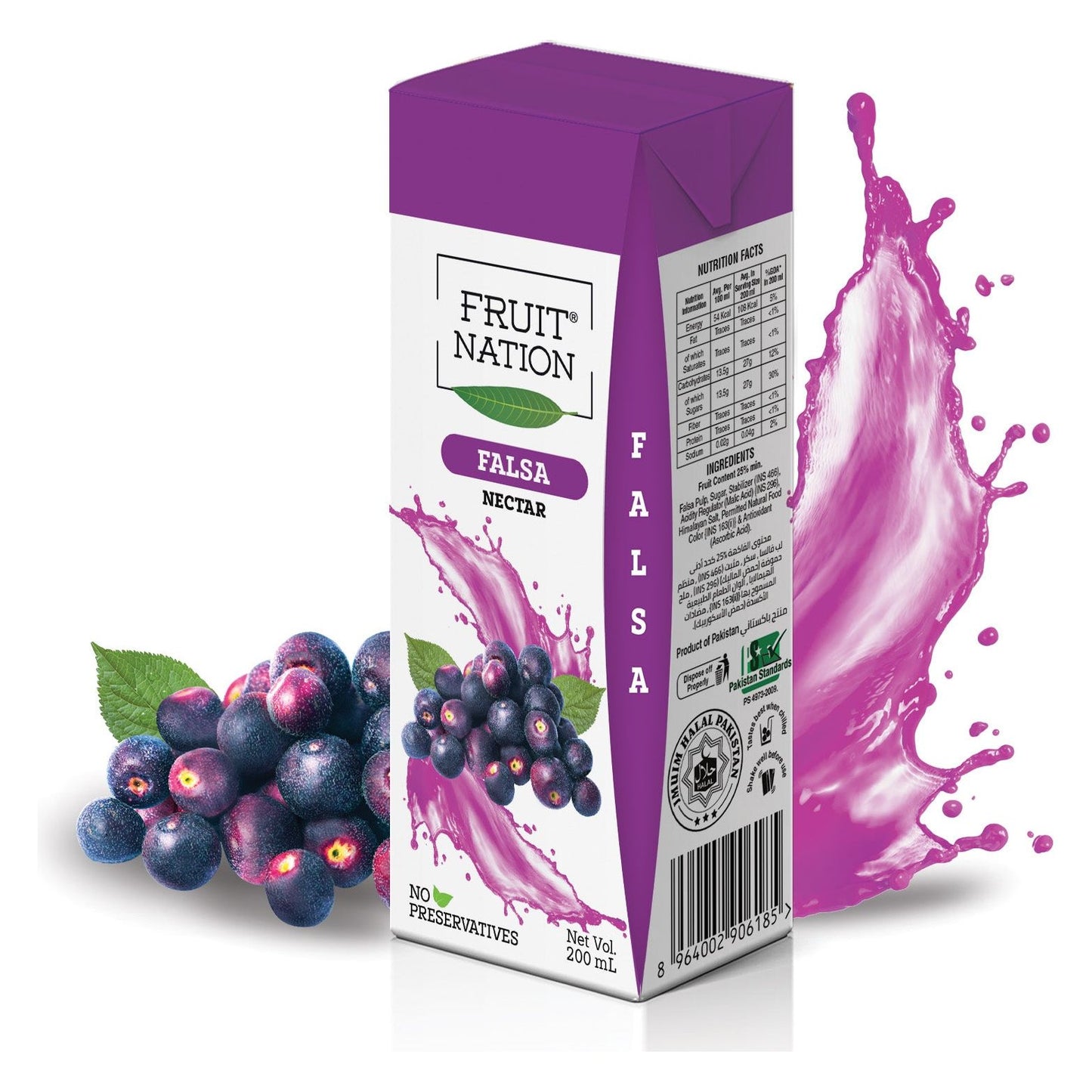 Falsa Nectar Juice 6 x 200ml Fruit Nation