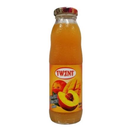 Mango & Peach Glass Bottle 350ml Twint